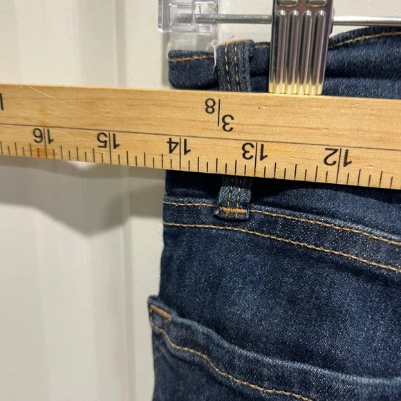Frame Women Le Skinny de Jeanne Dark Wash Indigo Denim Jeans Size 26 - Picture 6 of 11